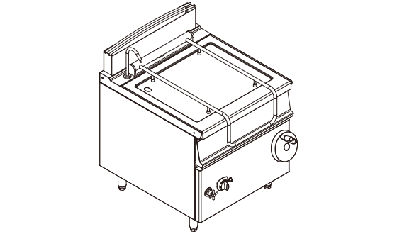 燃氣可傾式炒鍋