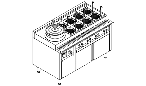 餛飩爐連保溫湯桶