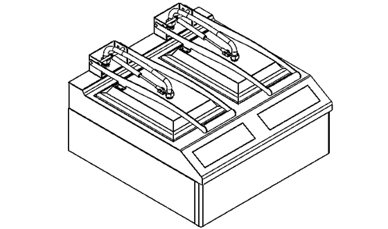 自動(dòng)雙缸煎餃機(jī)