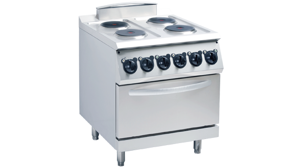 電四頭煮食爐連烤箱