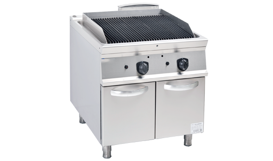 燃氣火山石燒烤爐連柜